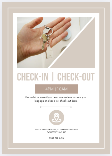 21 Airbnb Host Editable & Printable Signs