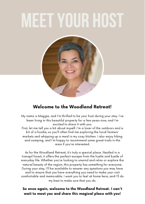 Airbnb Host Welcome Pack (18 Pages)