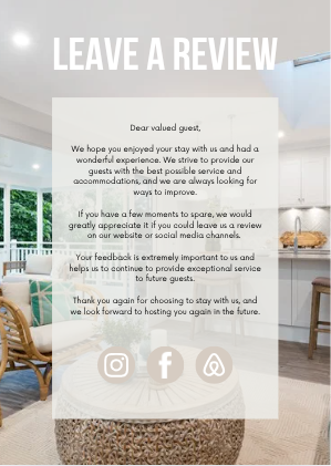 Airbnb Host Welcome Pack (18 Pages)