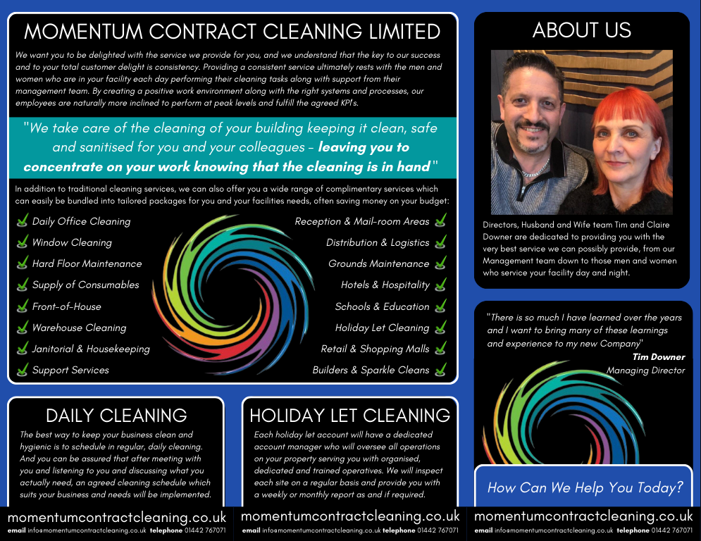 Cleaning Business Sales Leaflet Template | Fully Editable Document