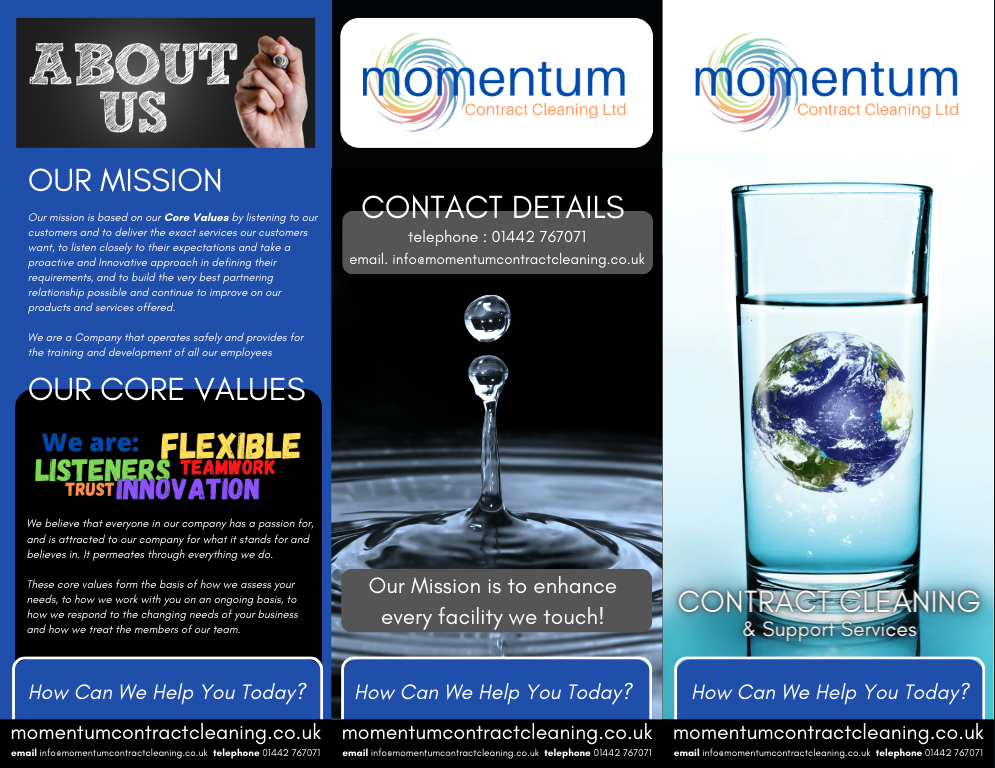 Cleaning Business Sales Leaflet Template | Fully Editable Document