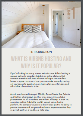 The Ultimate Guide to Airbnb Hosting (65 Pages)