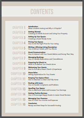 The Ultimate Guide to Airbnb Hosting (65 Pages)
