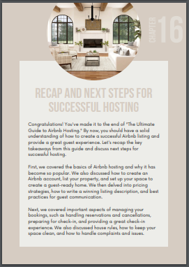 The Ultimate Guide to Airbnb Hosting (65 Pages)